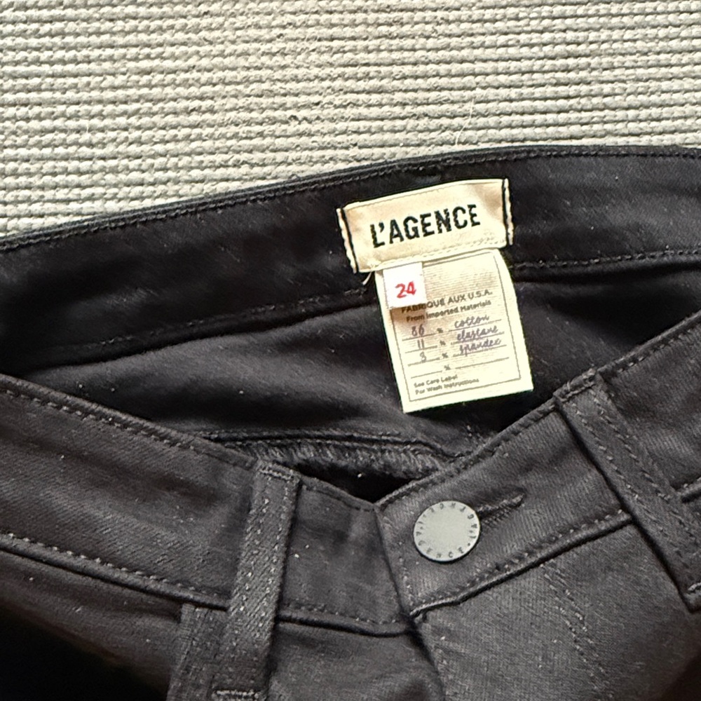 👖L'AGENCE Selma Baby Boot - High-Rise Stretch - Picture 3 of 6
